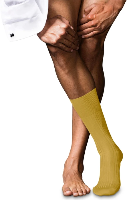 Falke No. 10 Pure Fil d'Écosse Socken nugget (Herren)