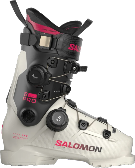 Salomon S/Pro Supra Dual BOA 130 gray aurora/black/raspberry (Herren) (Modell 2026/2027)