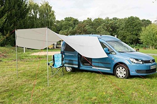 seitenteile für wohnmobil markisen SUPAREE 7'x9' Sonnenschutz Markise Wohnmobil markise Seitenwand Wohnmobil View Blocker Sonnenschutz Universeller Anti-UV Markise Sichtschutz Per Camping RV Van (Schwarzes Netz) Auto & Motorrad Babyschlafsack BrumBrum 2.5 TOG Kategorie_Camping Farbe:Royal Blau