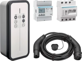 Hager E-Ladestation witty solar kit mit Ladekabel 22kW, Ladedose