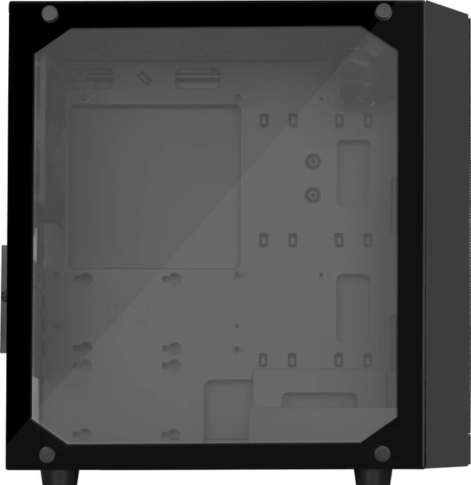 SilverStone Precision PS15, schwarz, Glasfenster
