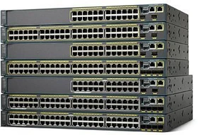 Cisco Catalyst 2960S-F24TS-S, 24-Port, managed