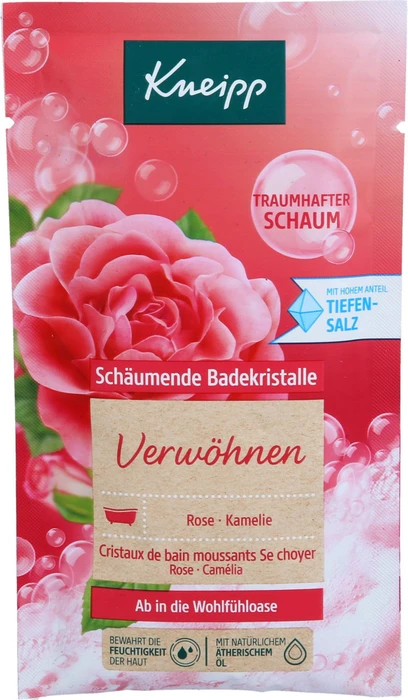 Kneipp Schäumende Badekristalle Verwöhnen, 80g