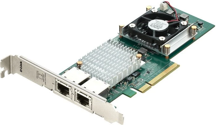 D-Link 10G LAN-Adapter, 2x RJ-45, PCIe 2.0 x8