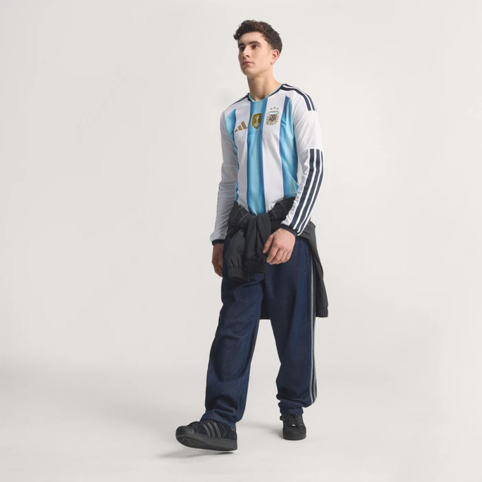 adidas FIFA WM 2026 Argentinien Authentic Heimtrikot langarm (Herren)
