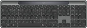 Logitech Signature Slim Solar+ K980, Grafit, USB/Bluetooth, UK