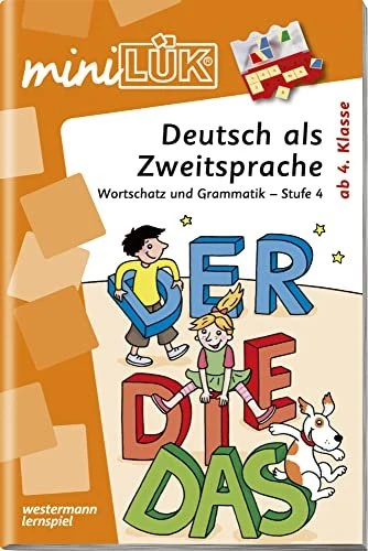 mini LÜK Deutsch als Zweitsprache Wortschatz und Grammatik Stufe 4