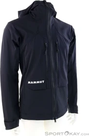 Mammut Eiger Nordwand Pro SO Hooded Funktionsjacke schwarz (Herren)
