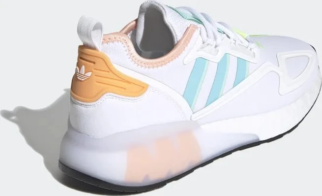 adidas ZX 2K Boost core white/hazy sky/glow pink (Damen)