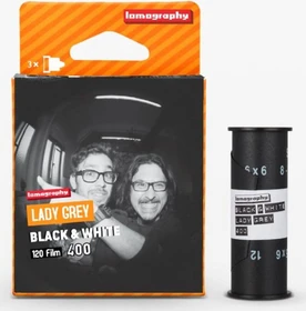 Lomography Lady Grey B&W 120 ISO 400 3er Pack