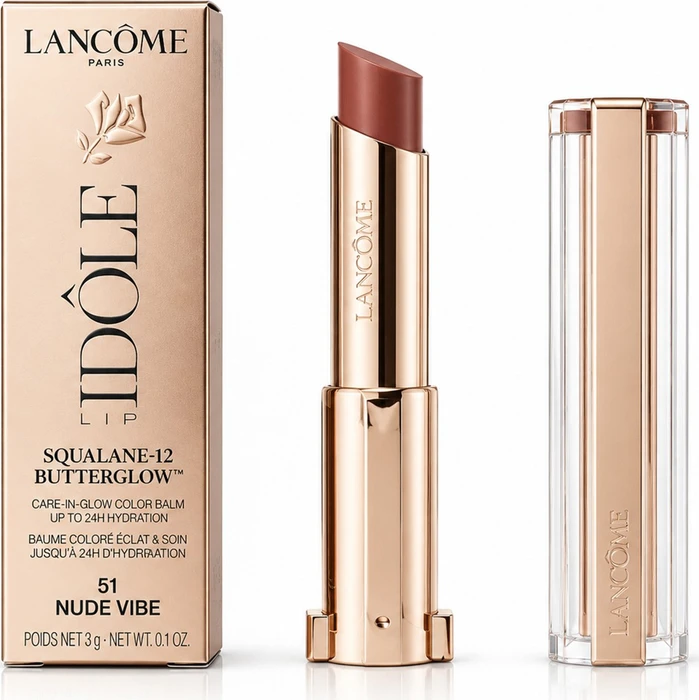 Lancôme Idôle Lip Balm Squalane-12 Butterglow 51 nude vibe, 3g