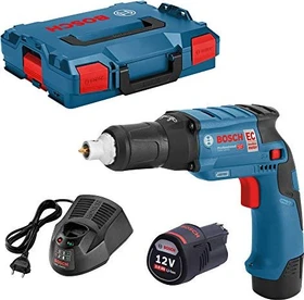 Bosch Professional GTB 12V-11 Akku-Trockenbauschrauber inkl. L-Boxx + 2 Akkus 3.0Ah