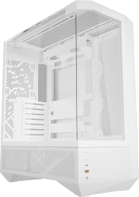 DarkFlash DY460 White, Glasfenster