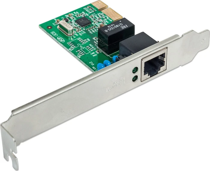 Intellinet Gigabit PCI-Express-Netzwerkkarte LAN-Adapter, RJ-45, PCIe 1.0 x1
