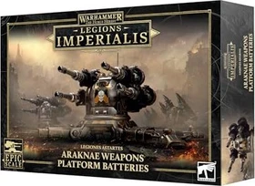 Games Workshop Warhammer The Horus Heresy: Legions Imperialis - Legiones Astartes - Araknae Weapons Platform Batteries
