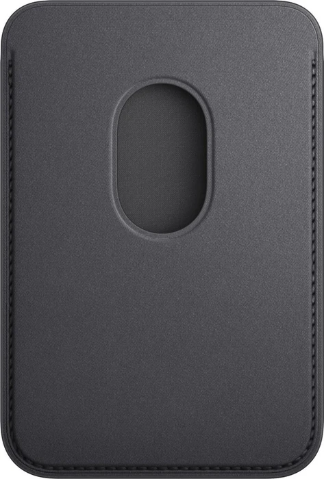 Apple iPhone Feingewebe Wallet mit MagSafe schwarz