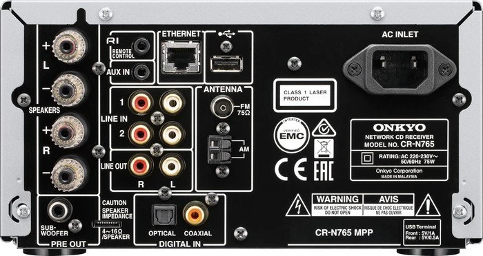 Onkyo CS-N765 schwarz/schwarz