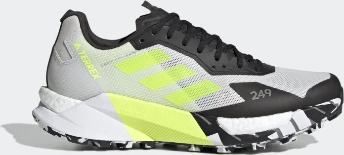 adidas Terrex Agravic Ultra core black/solar yellow/crystal white (Damen)