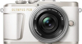 Olympus PEN E-PL9 weiß mit Objektiv M.Zuiko digital ED 14-42mm 3.5-5.6 EZ