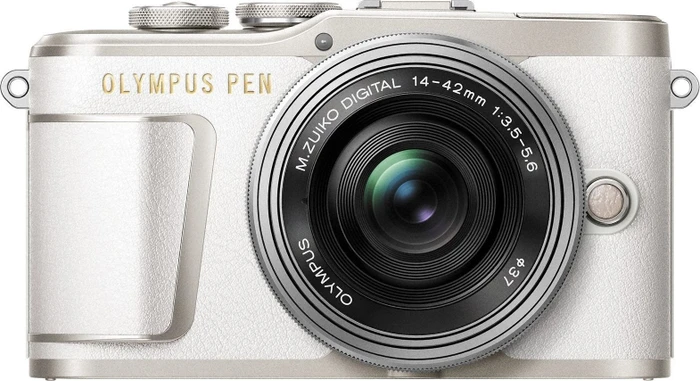 Olympus PEN E-PL9 weiß mit Objektiv M.Zuiko digital ED 14-42mm 3.5-5.6 EZ