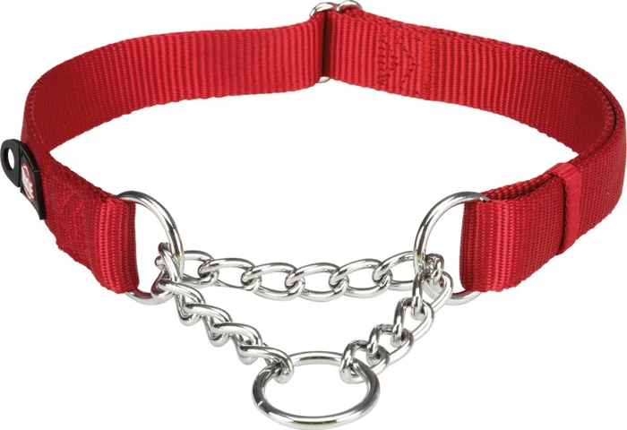 Trixie Premium Zug-Stopp-Halsband, L-XL, rot