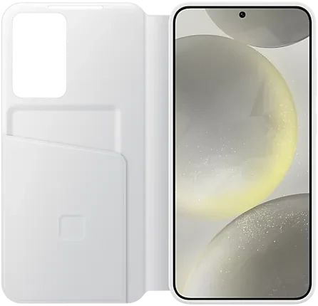 Samsung Smart View Wallet Case für Galaxy S24+ weiß