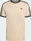 adidas 3-Streifen T-Shirt kurzarm stone khaki (Herren) Vorschaubild
