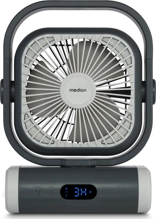 Medion MD 12065 E10 Tischventilator grau