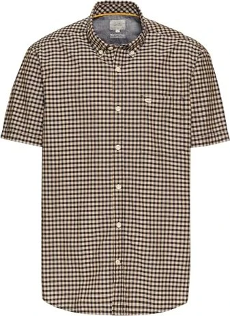 Camel Active Karo Baumwolle Hemd kurzarm (Herren)