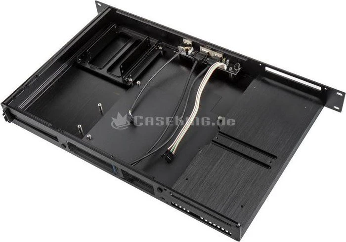 Akasa Galileo TU3 Fanless OEM, mit Rackmount-Frontblende, 1HE