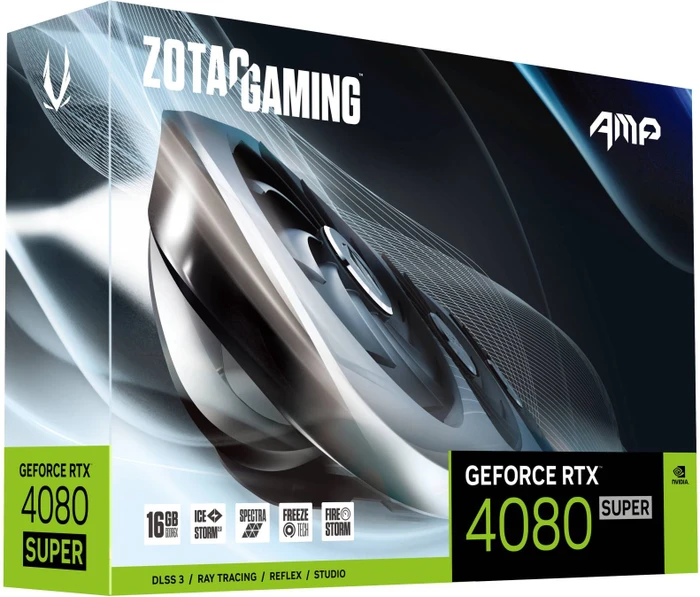 Zotac Gaming GeForce RTX 4080 SUPER AMP, 16GB GDDR6X, HDMI, 3x DP