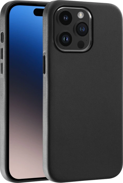Vivanco Mag Classic Cover für Apple iPhone 15 Pro schwarz