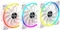 Alpenföhn Wing Boost 3 ARGB White Edition Triple, weiß, LED-Steuerung, Fernbedienung, 120mm, 3er-Pack Vorschaubild