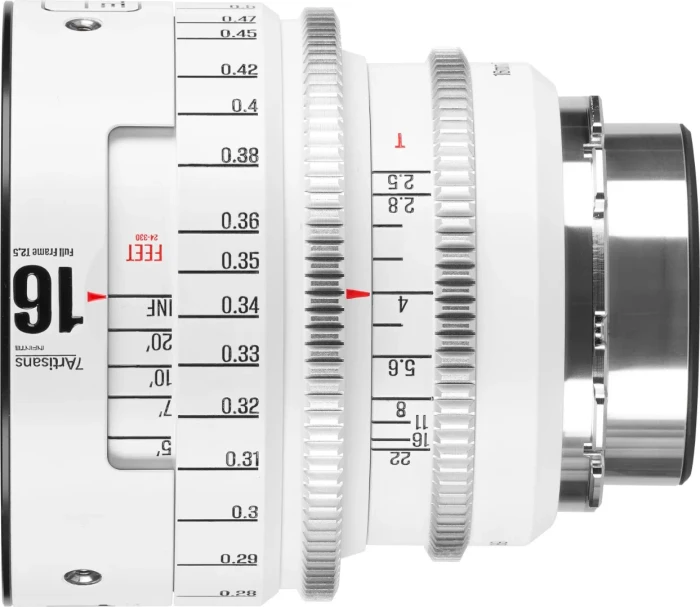 7artisans Infinte 16mm T2.5 Full Frame Cine für PL weiß
