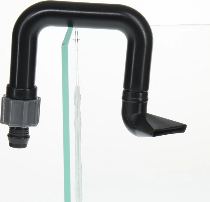 JBL OutSet wide - Wasserrücklauf-Set mit Breitstrahlrohr für Außenfilter von Aquarien, 19/25mm