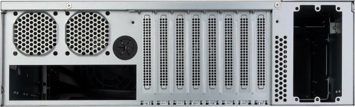 SilverStone RM31-MINI, Rackmount Server, schwarz/grau, 3HE, SFX-L