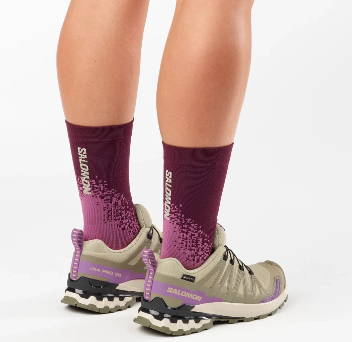 Salomon XA Pro 3D V9 GTX bog/aloe/concord grape (Damen)