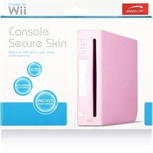 Speedlink Console Secure Skin transparent pink (Wii)