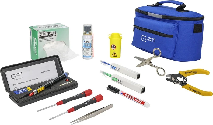 Metz Connect LWL Handwerkzeugset inkl. Tasche