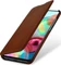 Stilgut Book Type Leather Case für Samsung Galaxy A71 braun Vorschaubild