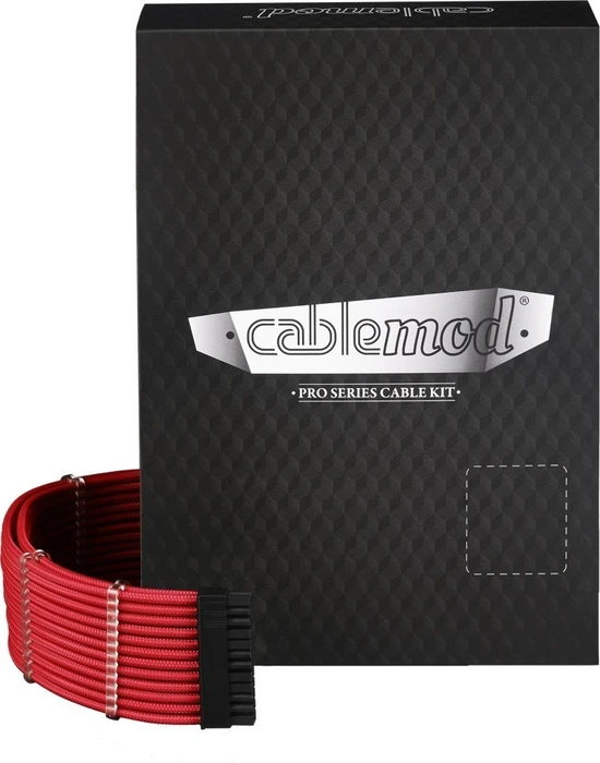 CableMod PRO ModMesh C-Series Cable Kit, RMi, RMx, rot