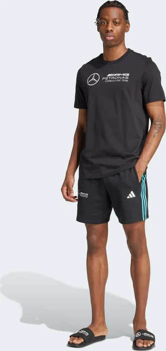 adidas Mercedes AMG Petronas Formula One Team DNA Graphic T-Shirt kurzarm schwarz/weiß (Herren)