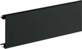 Hager Brüstungskanal-Oberteil zu BR mit Oberteilbreite 80mm aus PVC in Graphitschwarz