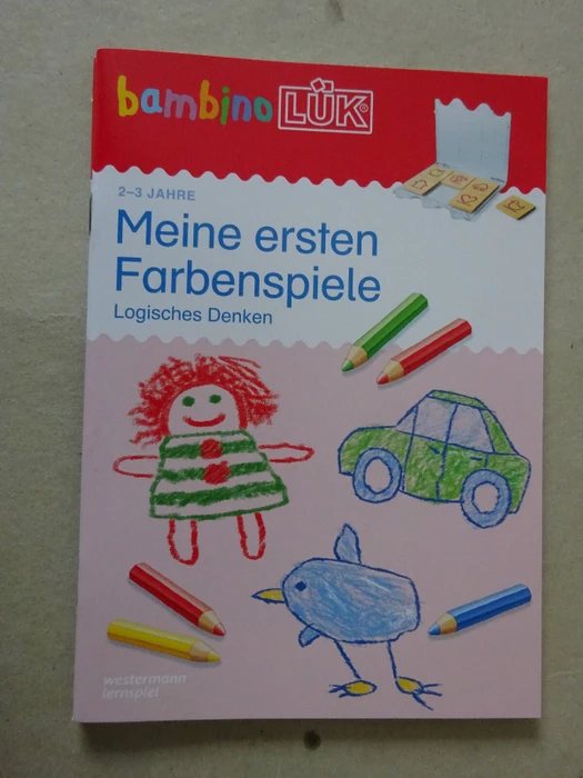 bambino LÜK Wahrnehmung und Konzentration Meine ersten Farbenspiele