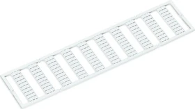 Wago WMB-Beschriftungskarte als Karte bedruckt PEN (100x) dehnbar 4 - 4,2 mm Aufdruck senkrecht aufrastbar weiß