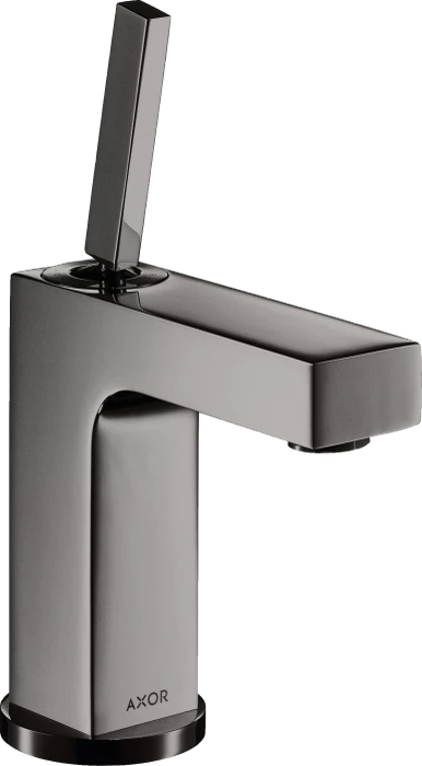 Hansgrohe Axor Citterio 110 Waschbeckenarmatur mit Ablauffernbedienung polished black chrome