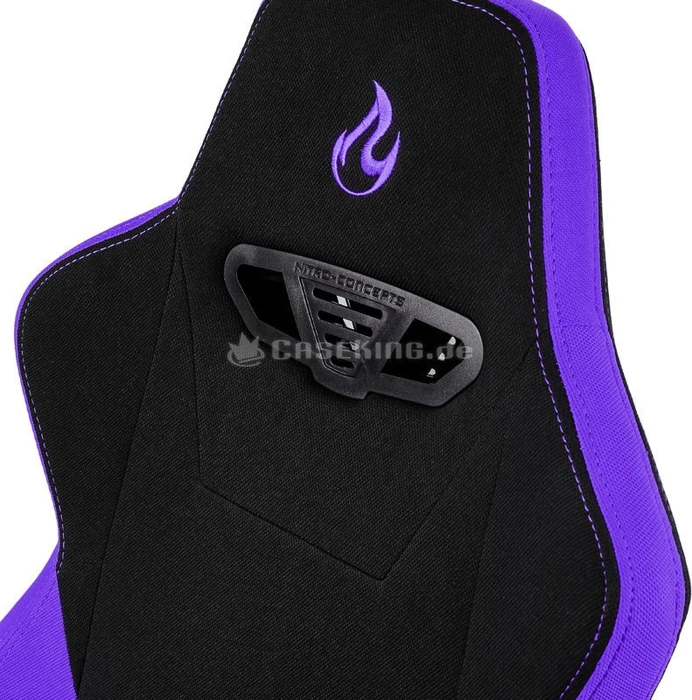 Nitro Concepts S300 Nebula Purple Bürostuhl, schwarz/violett