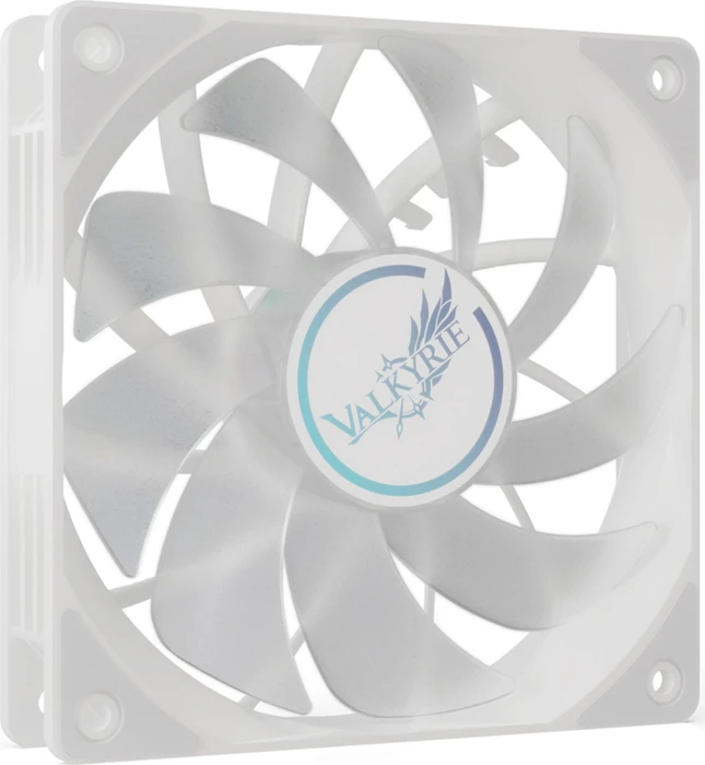 Valkyrie V12R ARGB White, weiß, 120mm