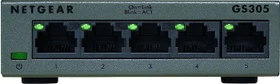 Netgear SOHO GS300 Desktop Gigabit Switch, 5x RJ-45