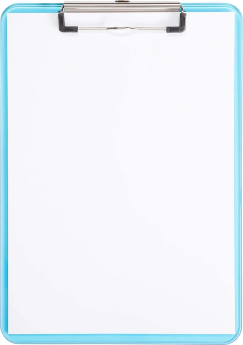Maul MAULneon Klemmbrett, A4, blau/transparent